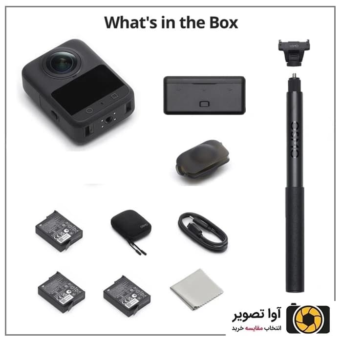 دوربین ورزشی دی جی آی DJI Osmo 360 Adventure Combo — تصویر ۶