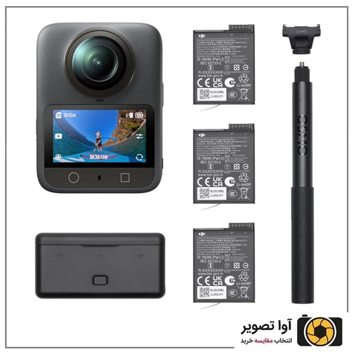 دوربین ورزشی دی جی آی DJI Osmo 360 Adventure Combo