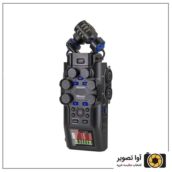 ركوردر صدا زوم Zoom H6 Studio — تصویر ۲