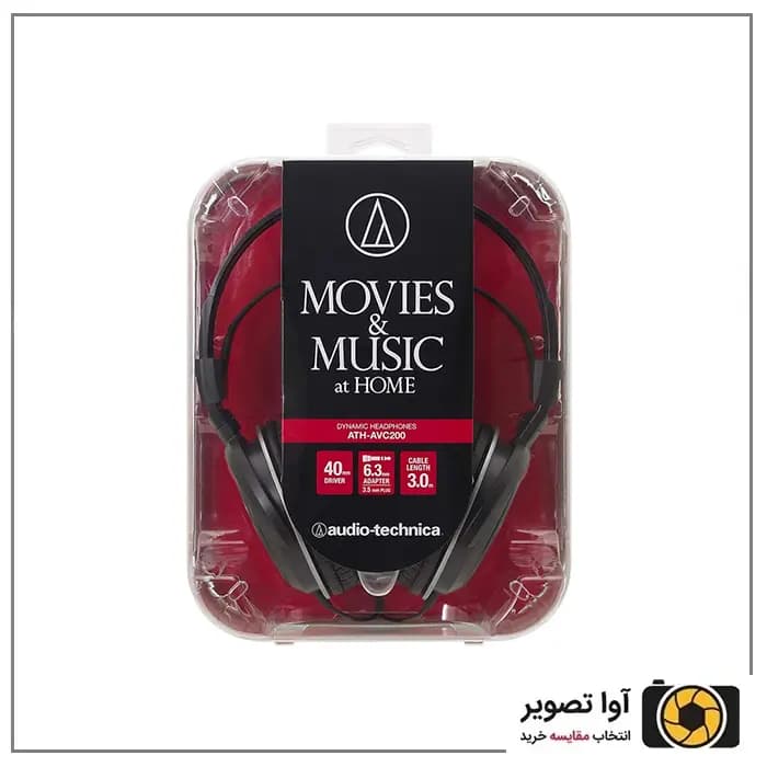 هدفون مانیتورینگ آوديو تكنيكا Audio-Technica ATH-AVC 200 — تصویر ۴