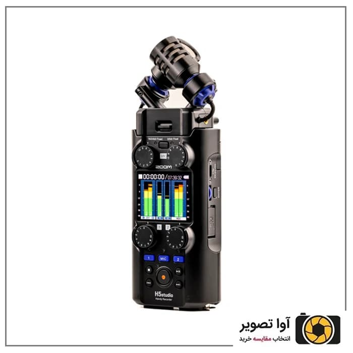 رکوردر صدا زوم Zoom H5 Studio — تصویر ۲