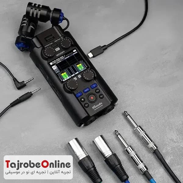 رکوردر صدا زوم Zoom H5 Studio — تصویر ۷