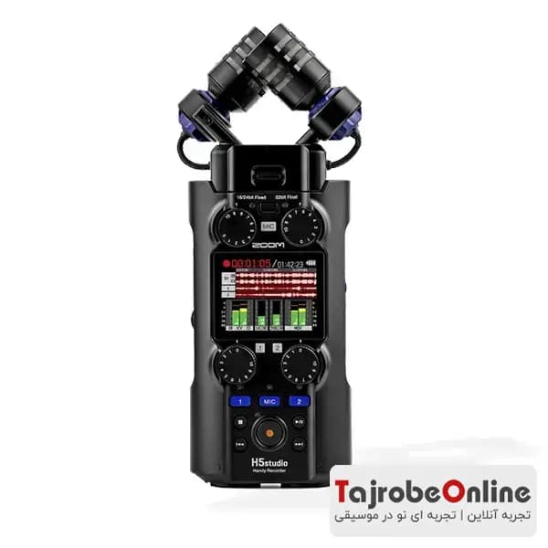 رکوردر صدا زوم Zoom H5 Studio — تصویر ۸