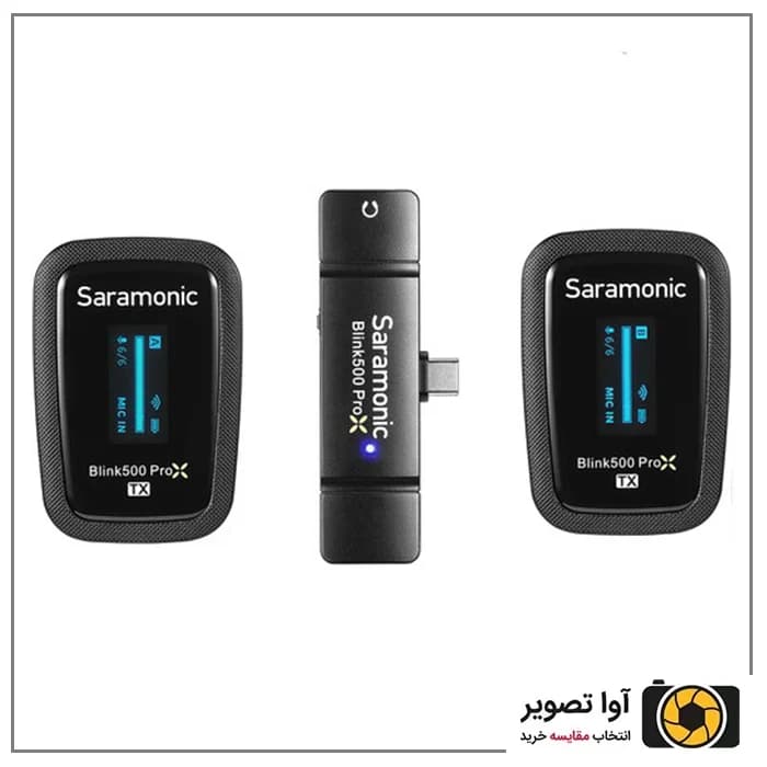 میکروفون بی سیم سارامونیک Saramonic Blink500PRO X B6 — تصویر ۳