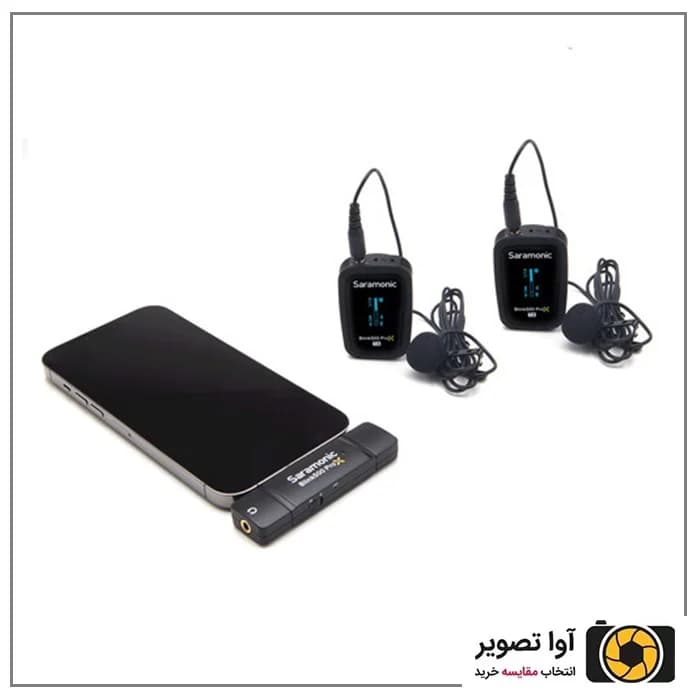 میکروفون بی سیم سارامونیک Saramonic Blink500PRO X B6 — تصویر ۵