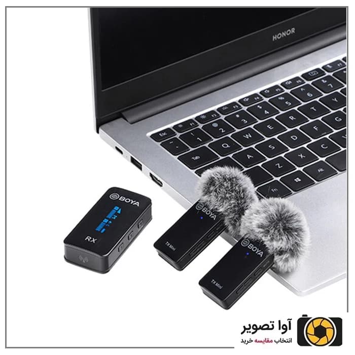 میکروفون بی سیم بویا BOYA BY-XM6 S2 mini — تصویر ۵