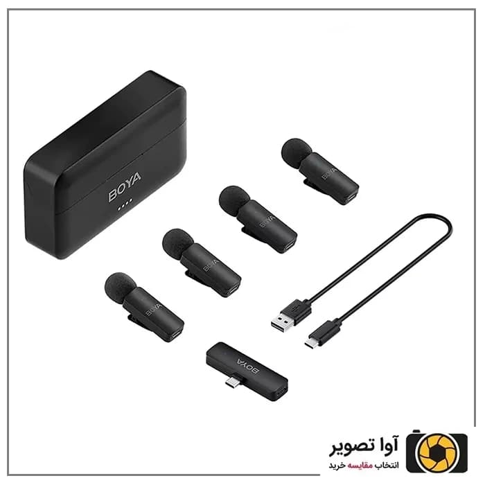 میکروفون بی سیم بویا BOYA BY-V4U — تصویر ۵