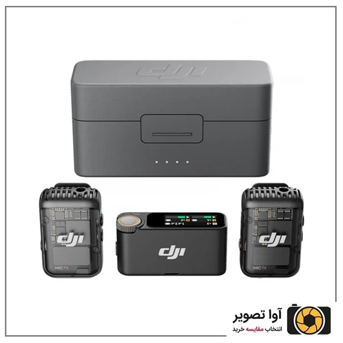 میکروفون بی‌ سیم دی جی آی DJI Mic2-2 Person — تصویر ۲