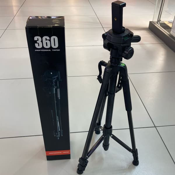 سه پایه نگهدارنده گوشی موبایل و دوربینProfessional Tripod 360