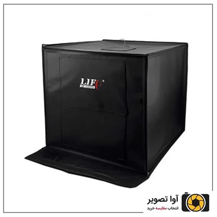 خیمه نور ال ای دار تک رنگ لایف Life of Photo LED880 80cm — تصویر ۲