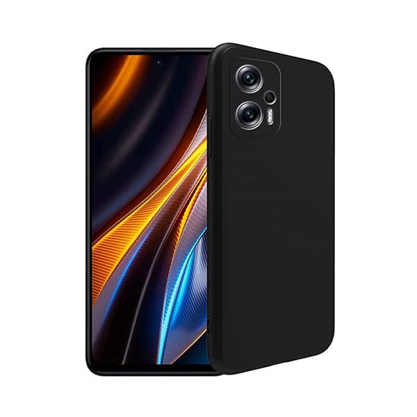 قاب سیلیکونی محافظ لنزدار شیائومی مدل Xiaomi Silicone Cover for Poco X4 GT