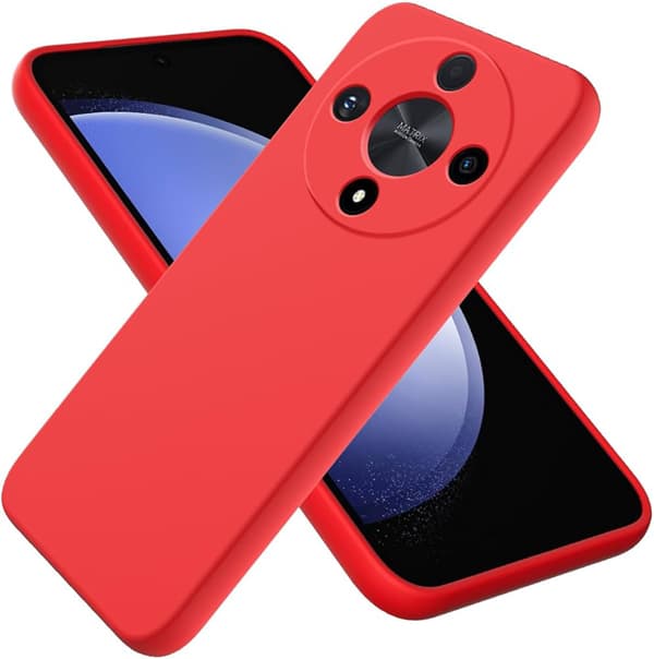 قاب سیلیکونی محافظ لنزدار هواوی مدل Silicone Cover For Huawei Honor X9B