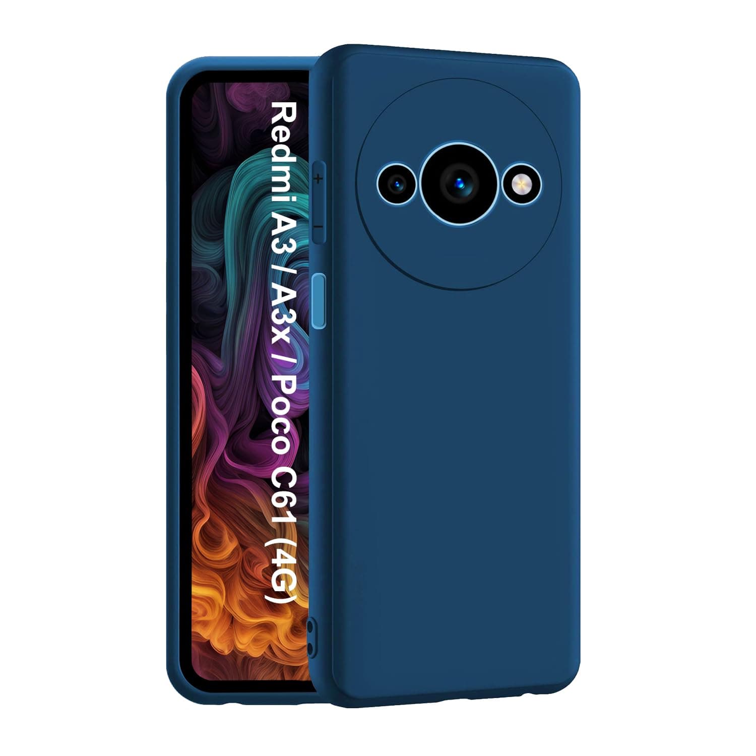قاب سیلیکونی محافظ لنزدار شیائومی Xiaomi redmi A3X