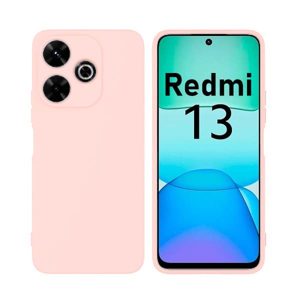 قاب سیلیکونی محافظ لنزدار شیائومی مدل Silicone cover for Xiaomi Redmi 13