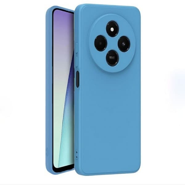 قاب سیلیکونی محافظ لنزدار شیائومی مدل Silicone cover for Xiaomi Redmi 14C