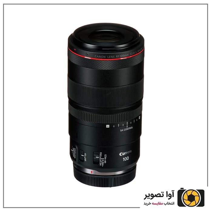 لنز کانن آر اف Canon RF 100mm F/2.8L MACRO IS USM