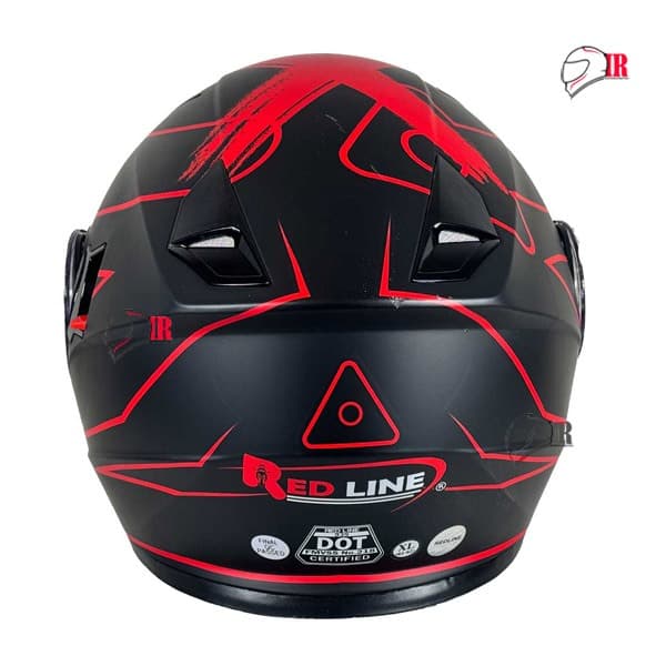 کلاه کاسکت فک متحرک ردلاین مدل ۹۳۹ NSN23 BLK-RED بلوتوثی bt12 — تصویر ۳