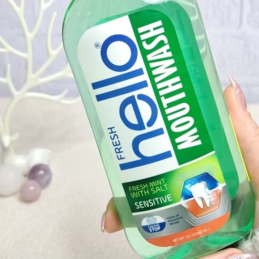 دهانشویه مخصوص دندان های حساس Hello Fresh — تصویر ۲