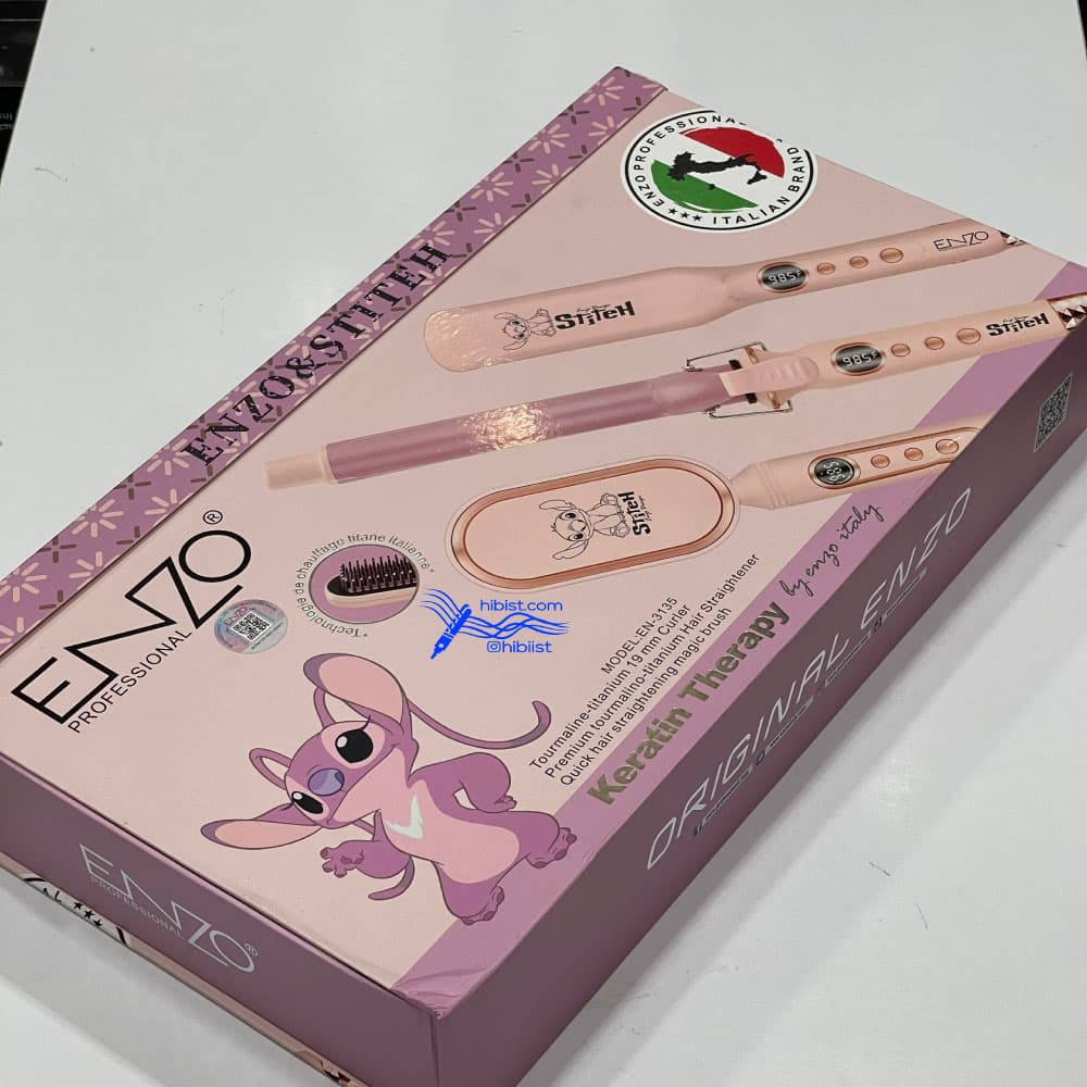 ست عروس انزو ایتالیا اورجینال ENZO حرفه ای مدل EN3135 سری اول هلوگرامدار — تصویر ۲