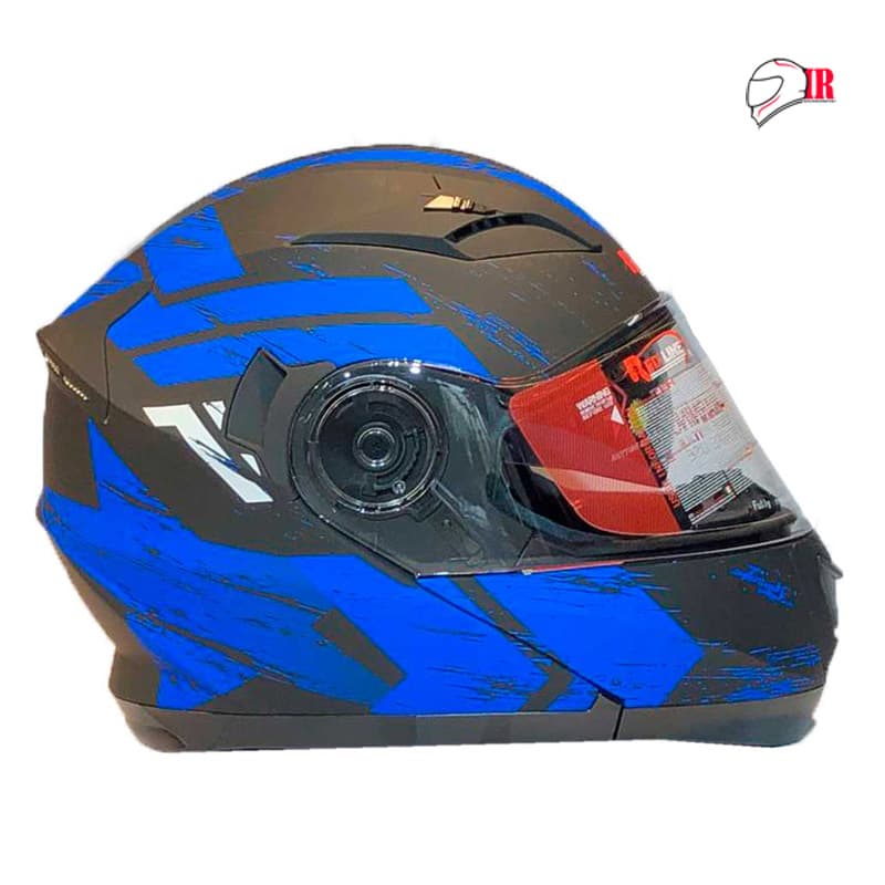 کلاه کاسکت ردلاین فک متحرک مدل 935 BLK-BLU — تصویر ۲