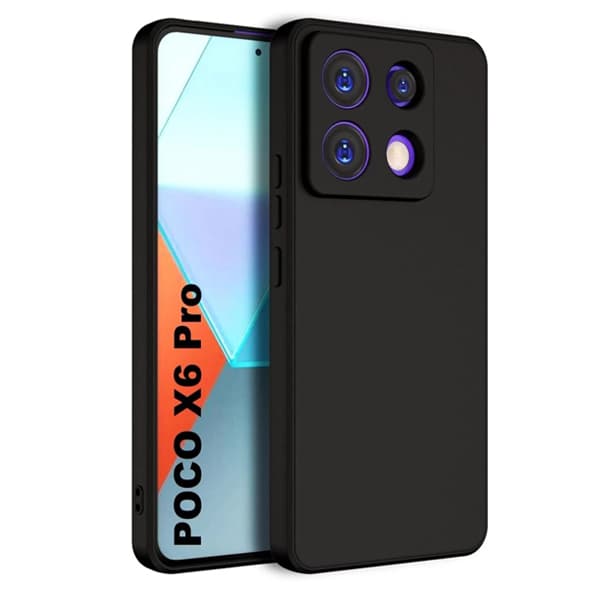 قاب سیلیکونی اورجینال پاک کنی شیائومی مدل Xiaomi Silicone Cover for Poco X6 pro