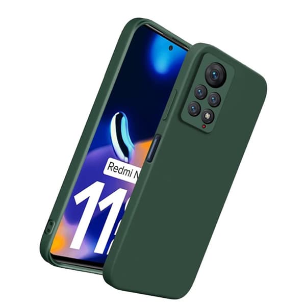 قاب سیلیکونی اورجینال پاک کنی شیائومی مدل Xiaomi Silicone Cover for Redmi Note 11 Pro 4G