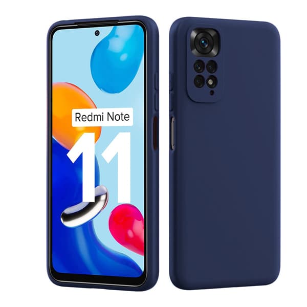 قاب سیلیکونی اورجینال پاک کنی شیائومی مدل Xiaomi Silicone Cover for Redmi Note 11 4G/Note 11 S