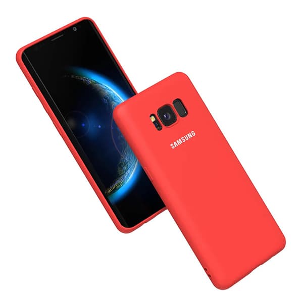 قاب سیلیکونی اورجینال پاک کنی سامسونگ مدل samsung Silicone Cover for S8 Plus