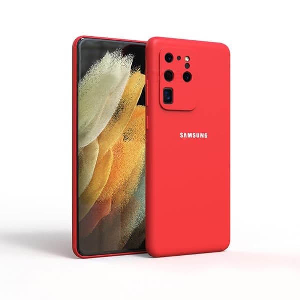 قاب سیلیکونی اورجینال پاک کنی سامسونگ مدل samsung Silicone Cover for S20 Ultra