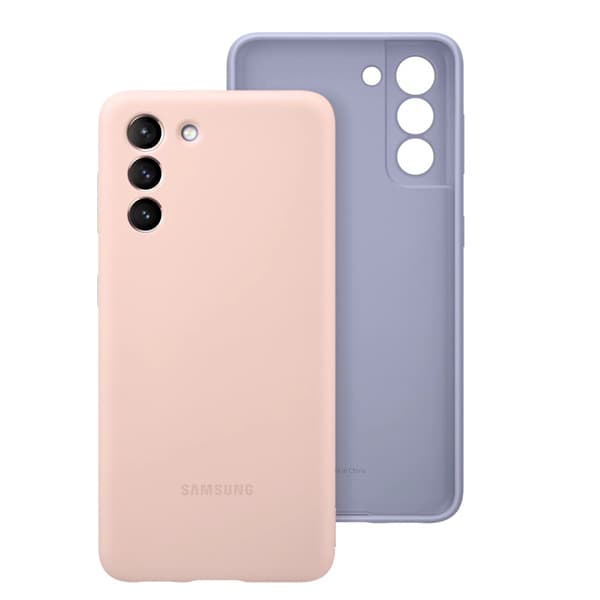 قاب سیلیکونی اورجینال پاک کنی سامسونگ مدل samsung Silicone Cover for S21 — تصویر ۲
