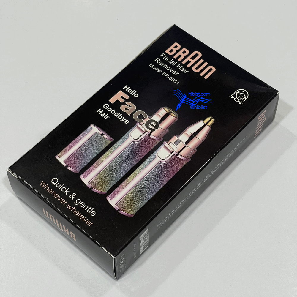 شیور دو کاره صورت و ابرو مارک براون BRAUN مدل BR-5051