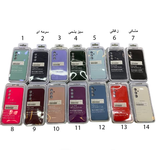 قاب سیلیکونی اورجینال پاک کنی سامسونگ مدل samsung Silicone Cover for A22 4G — تصویر ۳