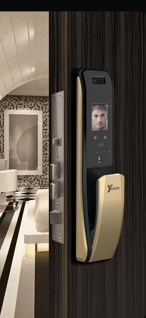 قفل و دستگیره هوشمند دیجیتال یوکا مدل لئومکس LEO MAX — تصویر ۲