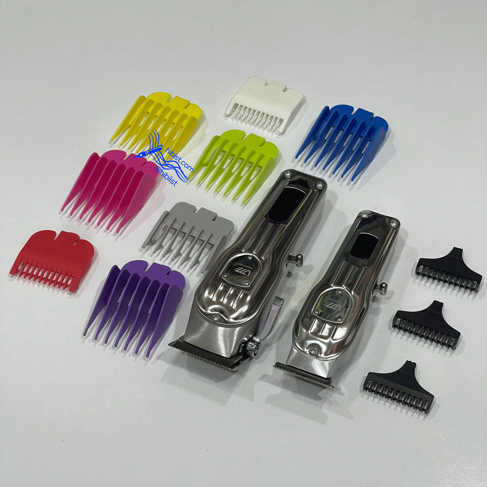 ست ماشین اصلاح و خط زن صفرزن برند HiBist مدل V-66082 سری V77 — تصویر ۴