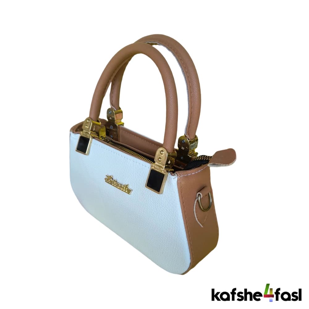 کیف زنانه بیوتی سفید b3 — تصویر ۳