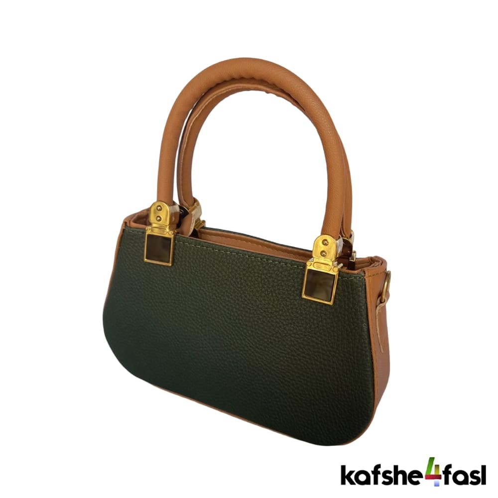کیف زنانه بیوتی سبز تیره b2