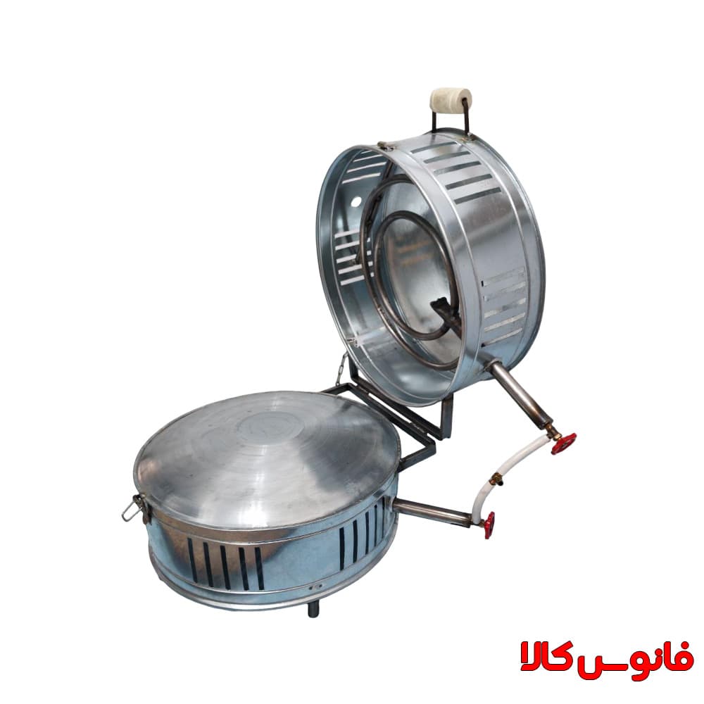 تنور ساجی درب دار گازی