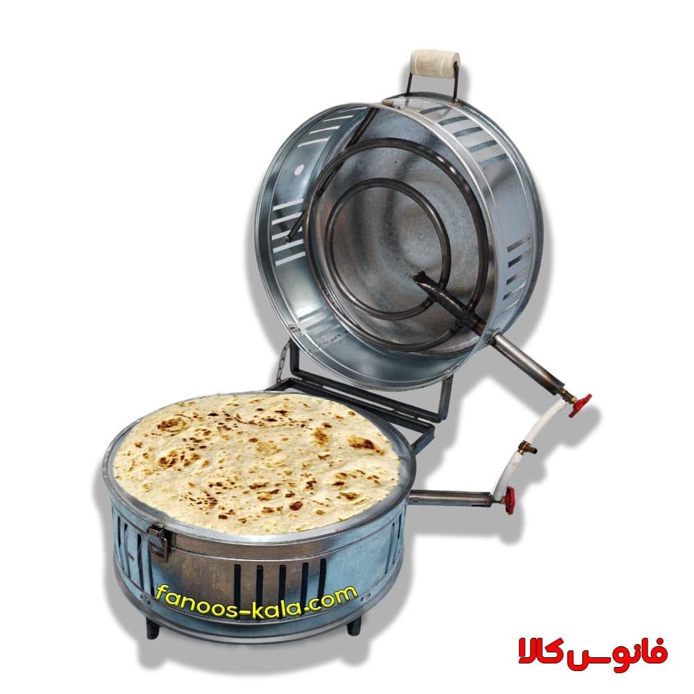 تنور ساجی درب دار گازی — تصویر ۳