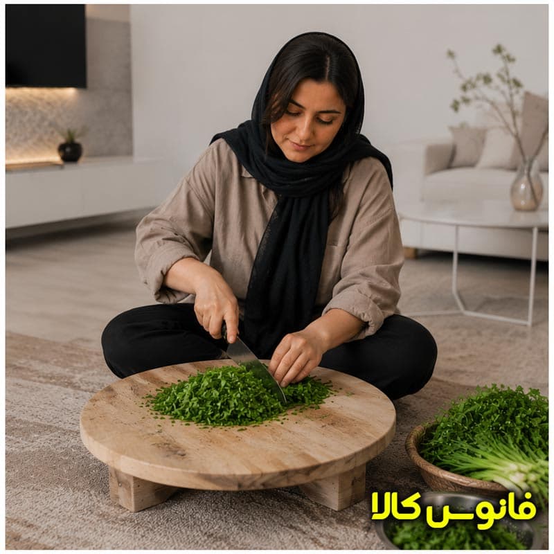 تخته ی نان گرد — تصویر ۷