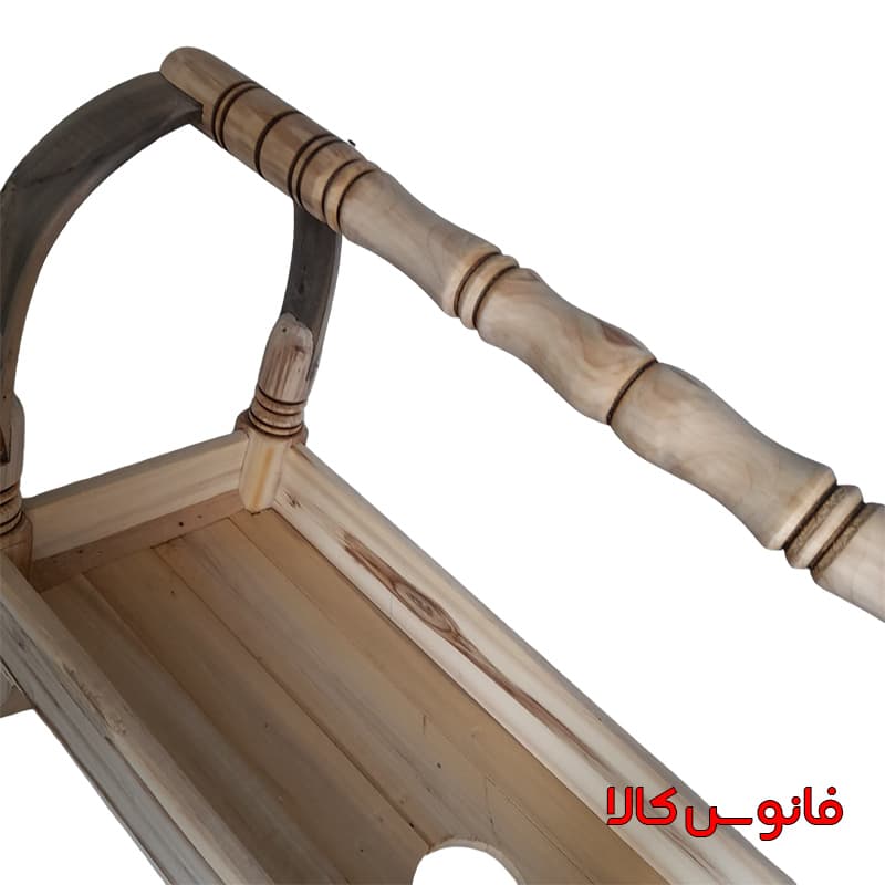 گهواره چوبی سایز واقعی — تصویر ۸