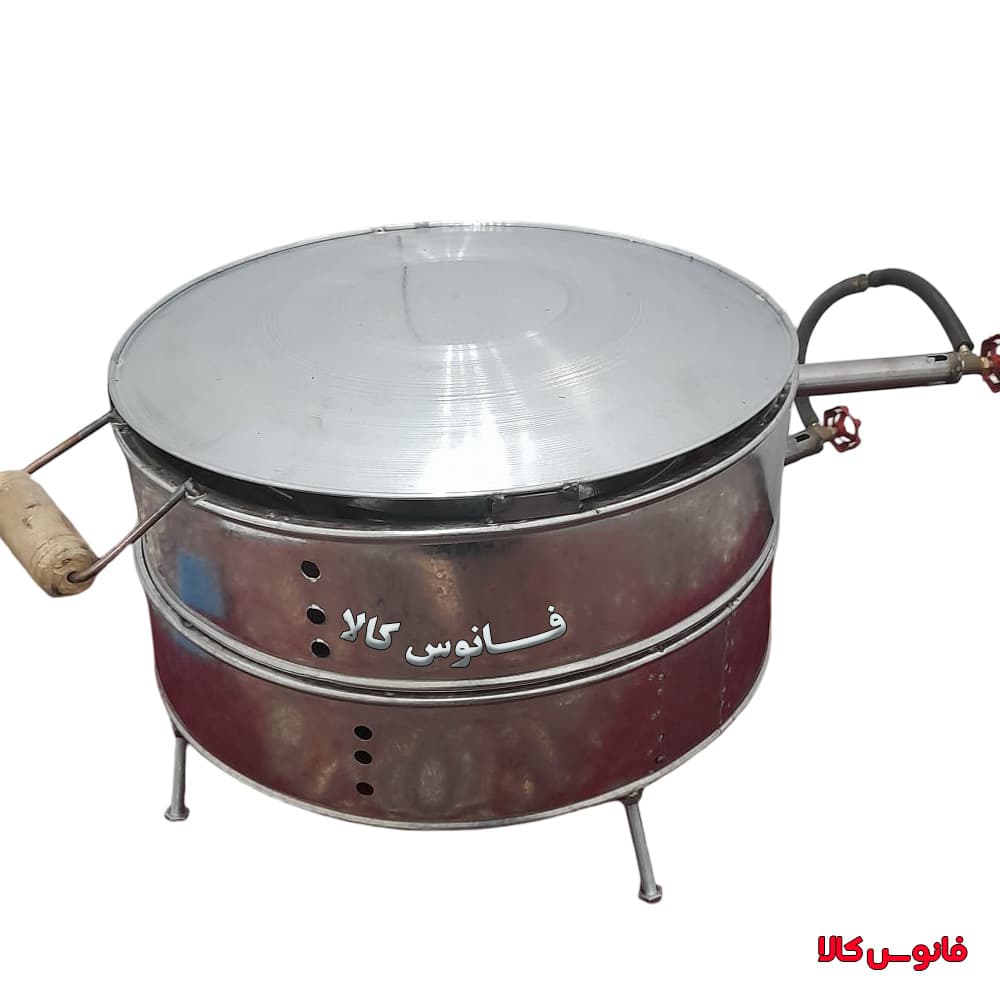 تنور گازی درب دار گالوانیزه — تصویر ۳