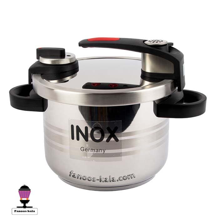 زودپز 6 لیتر اینوکس NX-204 — تصویر ۵