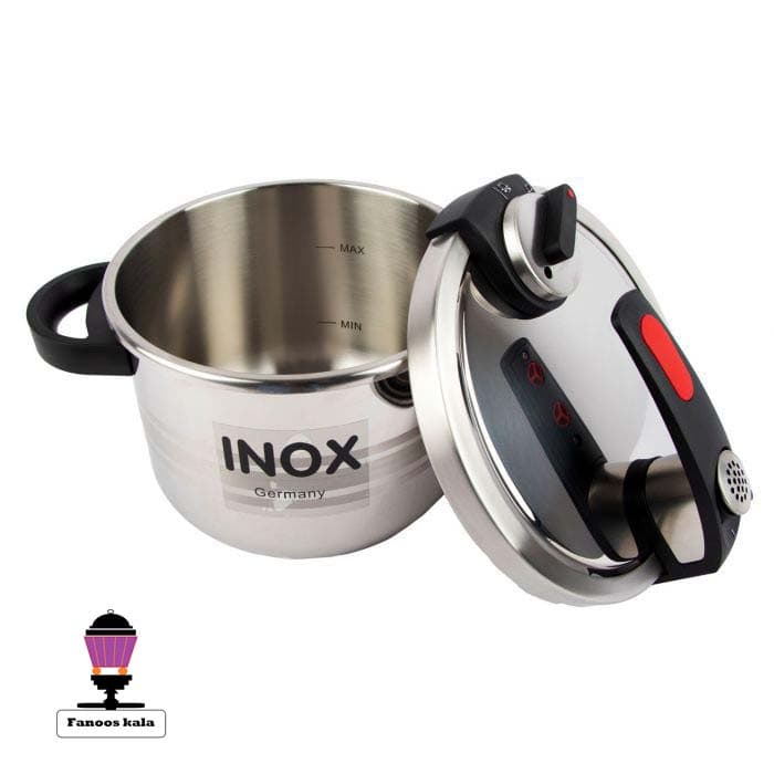 زودپز 6 لیتر اینوکس NX-204 — تصویر ۲