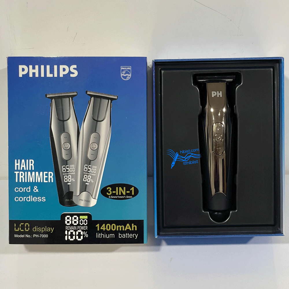خط زن و صفر زن PHILIPS مدل 7000-PH سری cord & cordless — تصویر ۳