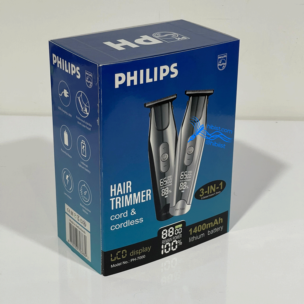 خط زن و صفر زن PHILIPS مدل 7000-PH سری cord & cordless