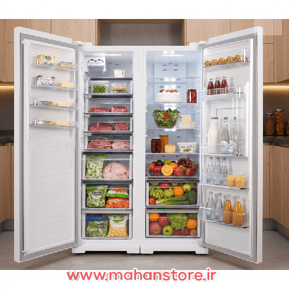 یخچال فریزر دوقلو الکترواستیل مدل کوآلیتی Quality — تصویر ۲