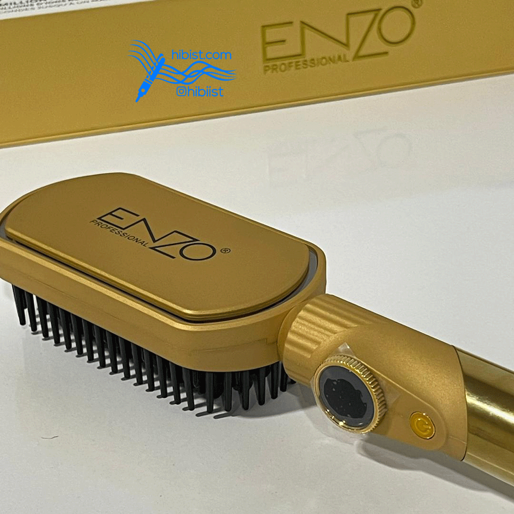 برس حرارتی انزو 4002 فوق حرفه ای اورجینال ENZO مدل EN-4002 سری GOLD — تصویر ۲