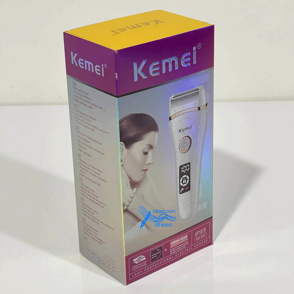 شیور بدن بانوان اورجینال Kemei مدل KM-392 — تصویر ۳