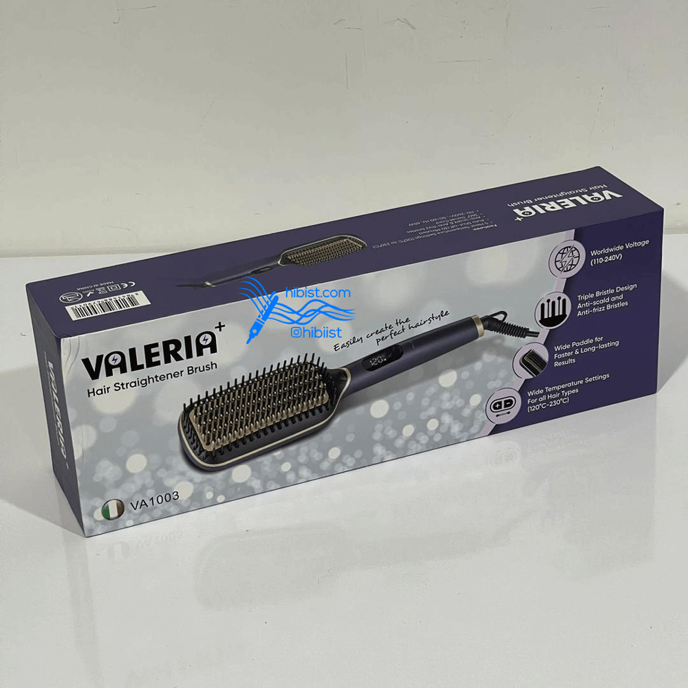 برس حرارتی حرفه ای والریا مدل VA 1003 اورجینال سری اول — تصویر ۴