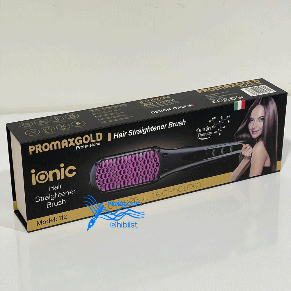 برس حرارتی پرومکس گلد PROMAXGOLD مدل 112 — تصویر ۴